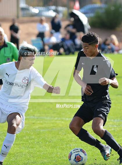 Thumbnail 2 in Coronado vs Galena (NIAA 4A Final) photogallery.
