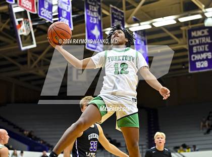 Thumbnail 3 in Yorktown vs. Guerin Catholic - Fieldhouse Classic photogallery.