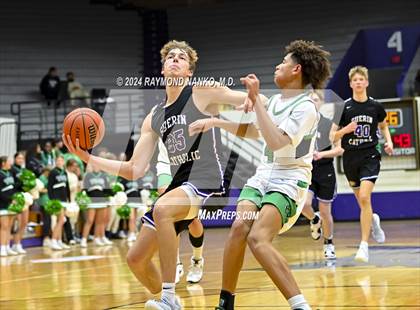 Thumbnail 2 in Yorktown vs. Guerin Catholic - Fieldhouse Classic photogallery.