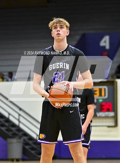 Thumbnail 1 in Yorktown vs. Guerin Catholic - Fieldhouse Classic photogallery.