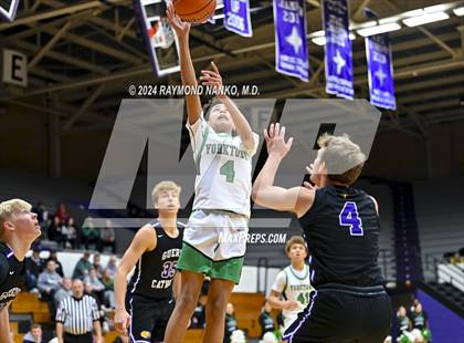 Thumbnail 1 in Yorktown vs. Guerin Catholic - Fieldhouse Classic photogallery.