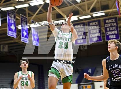 Thumbnail 2 in Yorktown vs. Guerin Catholic - Fieldhouse Classic photogallery.