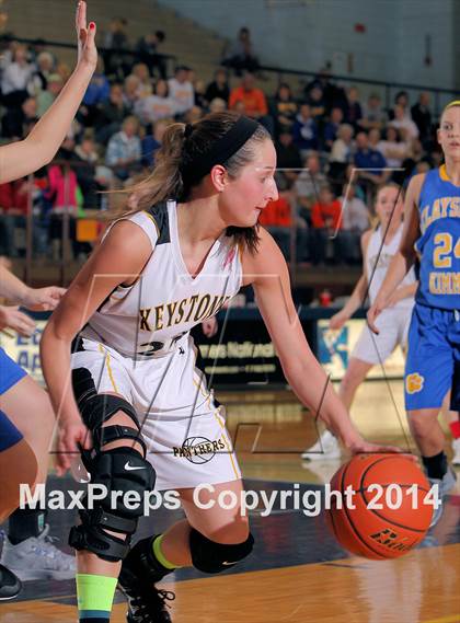 Thumbnail 1 in Claysburg-Kimmel vs Keystone (PIAA A 1st Round) photogallery.