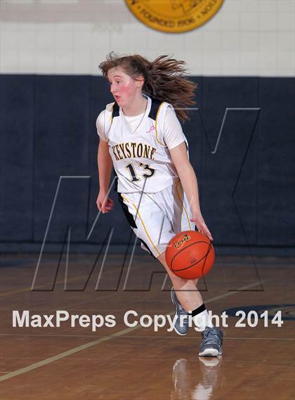 Thumbnail 1 in Claysburg-Kimmel vs Keystone (PIAA A 1st Round) photogallery.