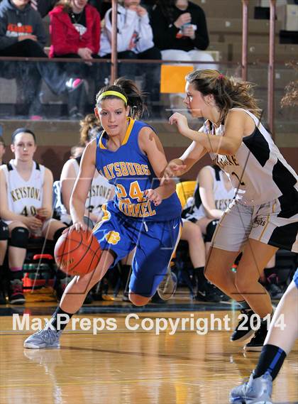 Thumbnail 2 in Claysburg-Kimmel vs Keystone (PIAA A 1st Round) photogallery.