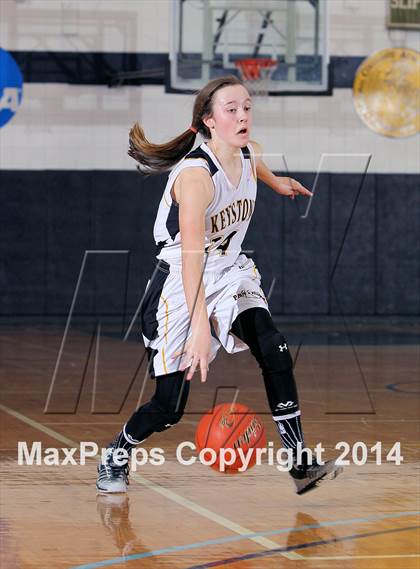 Thumbnail 3 in Claysburg-Kimmel vs Keystone (PIAA A 1st Round) photogallery.