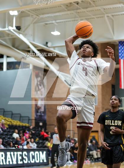 Thumbnail 1 in Lumberton vs. Dillon (2023 Robeson County Shootout) photogallery.