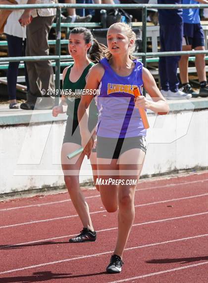 Thumbnail 2 in FVL Championships  (4X100 Relay, 4X400 Relay, 300 Low Hurdles) photogallery.