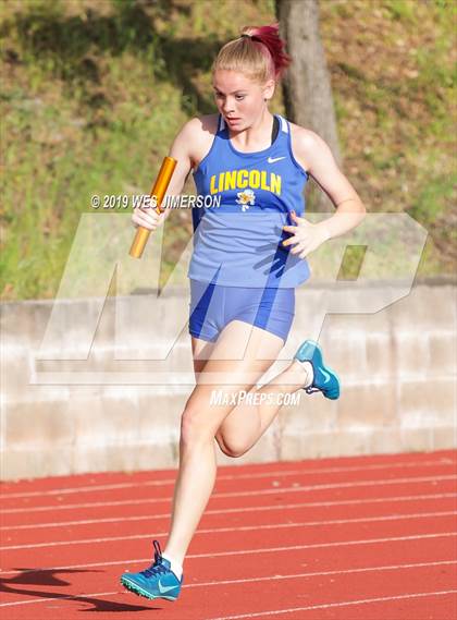 Thumbnail 3 in FVL Championships  (4X100 Relay, 4X400 Relay, 300 Low Hurdles) photogallery.