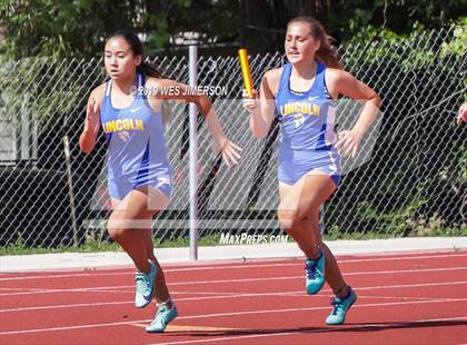 Thumbnail 2 in FVL Championships  (4X100 Relay, 4X400 Relay, 300 Low Hurdles) photogallery.