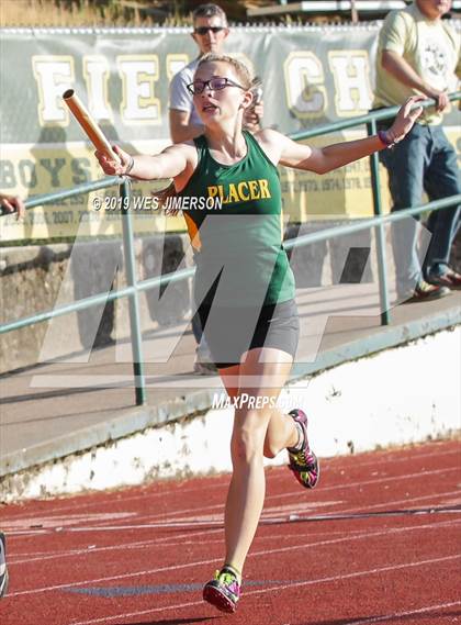Thumbnail 2 in FVL Championships  (4X100 Relay, 4X400 Relay, 300 Low Hurdles) photogallery.