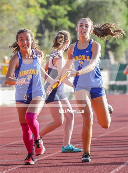 Thumbnail 2 in FVL Championships  (4X100 Relay, 4X400 Relay, 300 Low Hurdles) photogallery.
