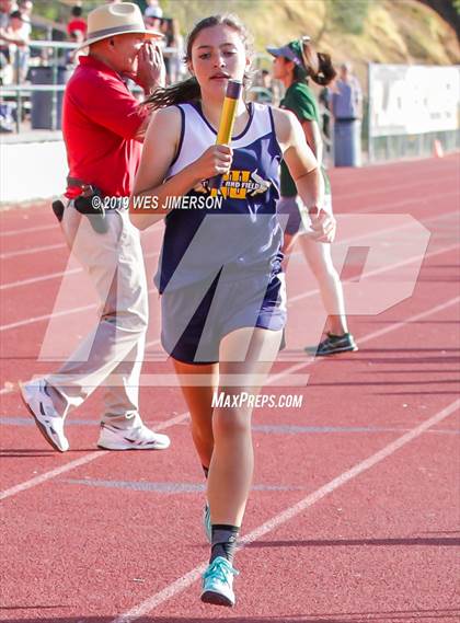 Thumbnail 2 in FVL Championships  (4X100 Relay, 4X400 Relay, 300 Low Hurdles) photogallery.