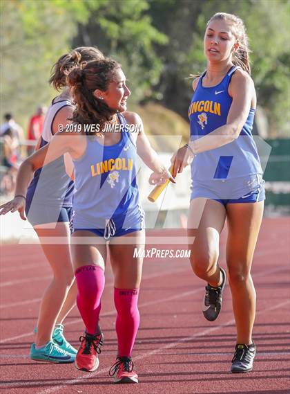 Thumbnail 3 in FVL Championships  (4X100 Relay, 4X400 Relay, 300 Low Hurdles) photogallery.