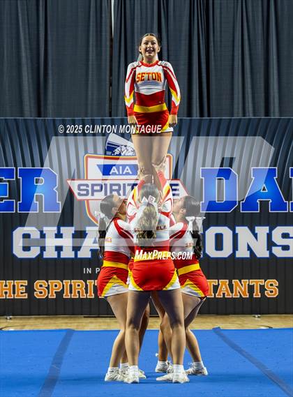 Thumbnail 2 in Seton Catholic - Stunt (AIA Division IV Final) photogallery.
