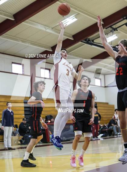 Thumbnail 2 in Campolindo @ Liberty (Stonebarger Tournament) Varsity Final photogallery.