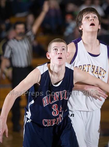 Thumbnail 1 in Bret Harte vs. Vacaville Christian photogallery.