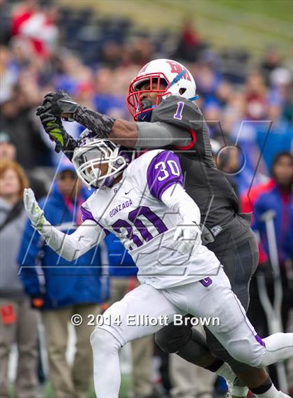 Thumbnail 2 in Gonzaga vs DeMatha (WCAC Semifinal) photogallery.