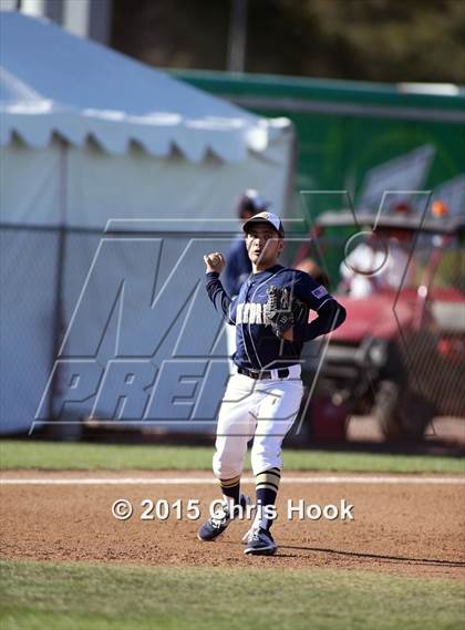 Thumbnail 2 in Canyon del Oro vs Cathedral (Lancer Baseball Classic) photogallery.