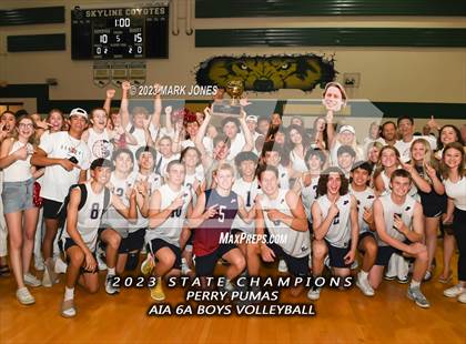 Thumbnail 3 in Perry vs. Highland (AIA 6A Final - Awards) photogallery.