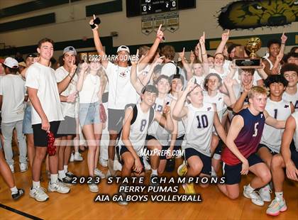 Thumbnail 2 in Perry vs. Highland (AIA 6A Final - Awards) photogallery.