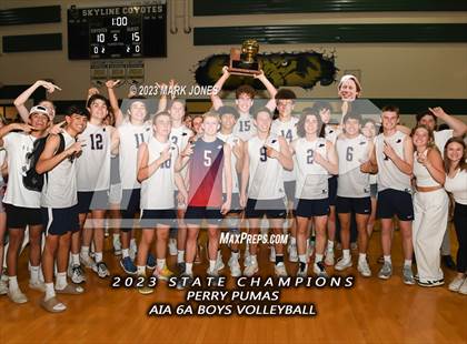 Thumbnail 2 in Perry vs. Highland (AIA 6A Final - Awards) photogallery.