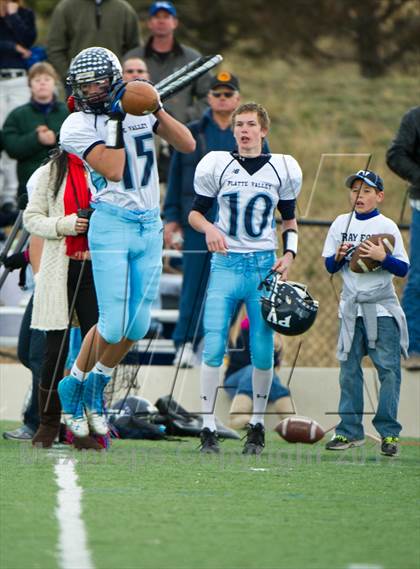 Thumbnail 2 in Platte Valley vs. Kent Denver (CSHAA 2A Final) photogallery.