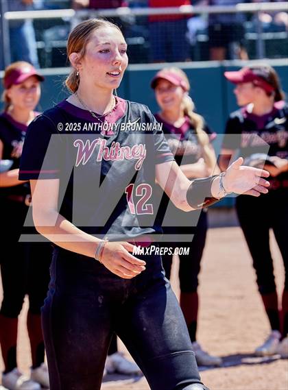 Thumbnail 3 in Whitney vs. Rocklin (CIF SJS D2 Final) photogallery.