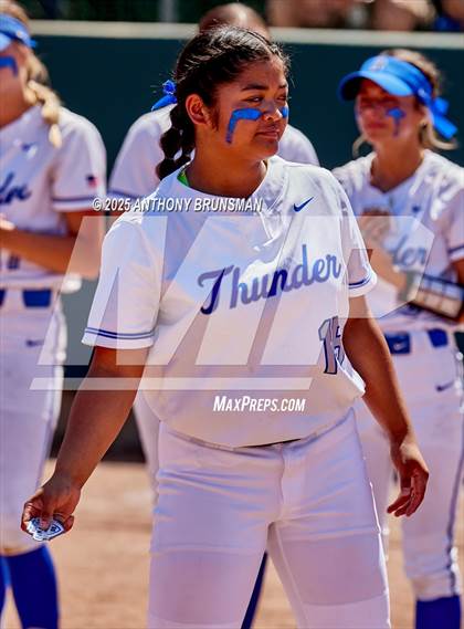 Thumbnail 3 in Whitney vs. Rocklin (CIF SJS D2 Final) photogallery.