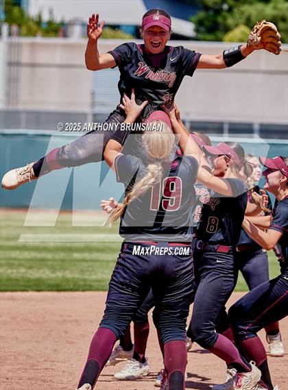 Thumbnail 3 in Whitney vs. Rocklin (CIF SJS D2 Final) photogallery.