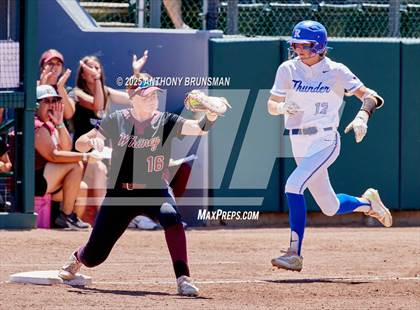 Thumbnail 3 in Whitney vs. Rocklin (CIF SJS D2 Final) photogallery.