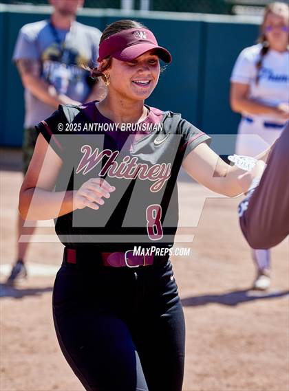 Thumbnail 2 in Whitney vs. Rocklin (CIF SJS D2 Final) photogallery.