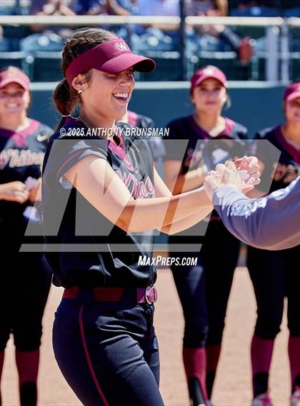 Thumbnail 3 in Whitney vs. Rocklin (CIF SJS D2 Final) photogallery.