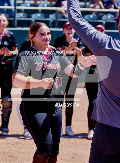 Thumbnail 2 in Whitney vs. Rocklin (CIF SJS D2 Final) photogallery.