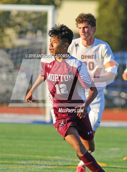 Thumbnail 3 in Oak Park-River Forest vs. Cicero Morton (IHSA 3A Riverside Sectional) photogallery.