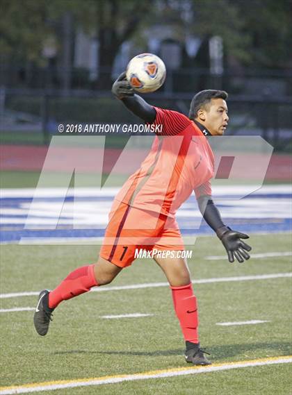 Thumbnail 3 in Oak Park-River Forest vs. Cicero Morton (IHSA 3A Riverside Sectional) photogallery.