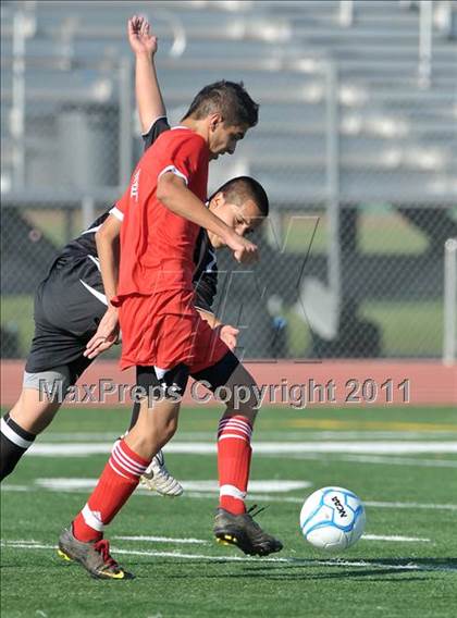 Thumbnail 1 in Sacramento Country Day vs. Millennium (CIF SJS D7 Final) photogallery.