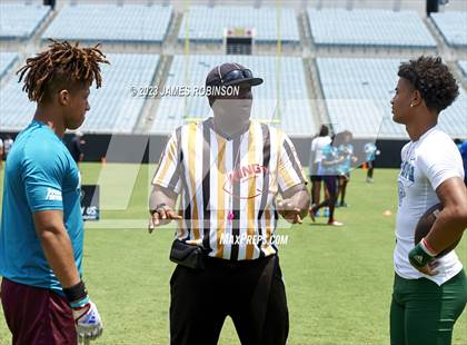 Thumbnail 1 in Fleming Island vs St. Augustine  (Jaguars Prep 11-On Tournament) photogallery.