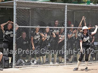 Thumbnail 1 in Bloomington Christian @ Bellarmine-Jefferson (CIF SS Playoffs) photogallery.