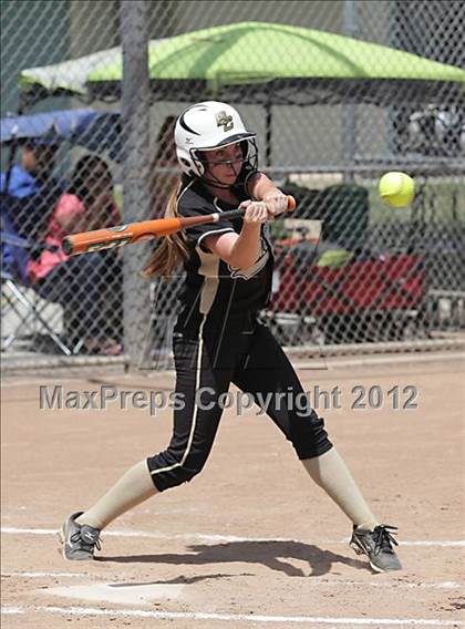 Thumbnail 1 in Bloomington Christian @ Bellarmine-Jefferson (CIF SS Playoffs) photogallery.