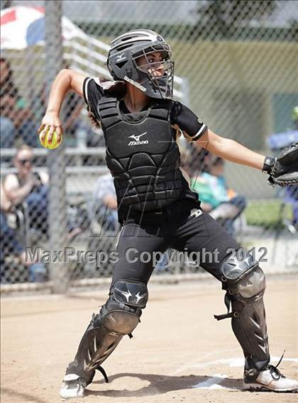 Thumbnail 1 in Bloomington Christian @ Bellarmine-Jefferson (CIF SS Playoffs) photogallery.