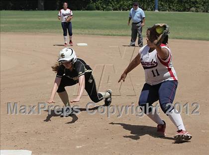 Thumbnail 1 in Bloomington Christian @ Bellarmine-Jefferson (CIF SS Playoffs) photogallery.
