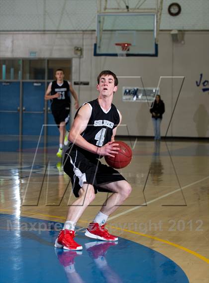 Thumbnail 1 in Palmdale vs Aubd Senior Sharks (National Prep Classic) photogallery.