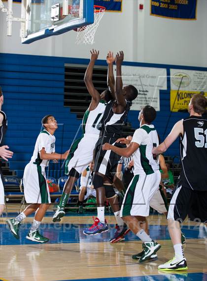Thumbnail 1 in Palmdale vs Aubd Senior Sharks (National Prep Classic) photogallery.