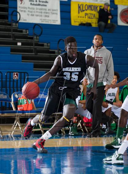 Thumbnail 2 in Palmdale vs Aubd Senior Sharks (National Prep Classic) photogallery.