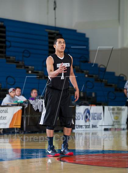 Thumbnail 3 in Palmdale vs Aubd Senior Sharks (National Prep Classic) photogallery.