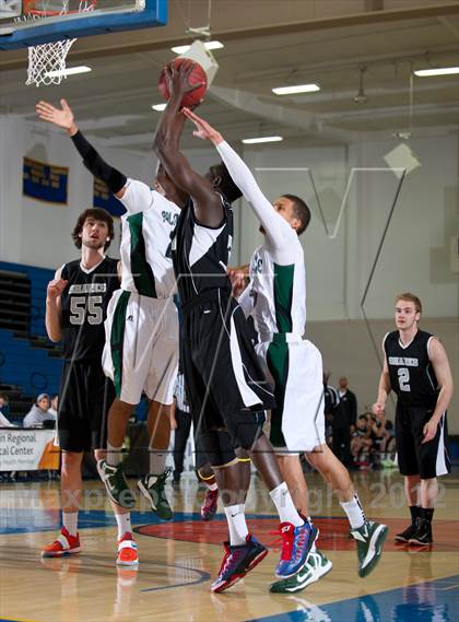Thumbnail 1 in Palmdale vs Aubd Senior Sharks (National Prep Classic) photogallery.