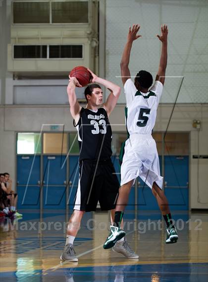 Thumbnail 3 in Palmdale vs Aubd Senior Sharks (National Prep Classic) photogallery.