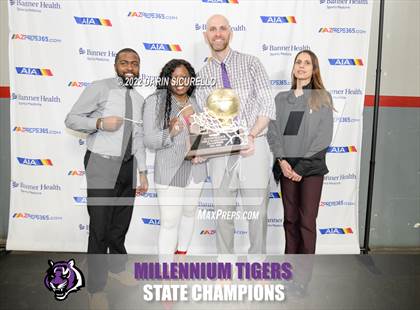 Thumbnail 2 in Millennium vs Flowing Wells (AIA 5A Finals) - AWARDS photogallery.