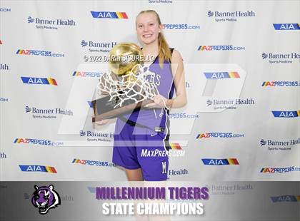 Thumbnail 3 in Millennium vs Flowing Wells (AIA 5A Finals) - AWARDS photogallery.